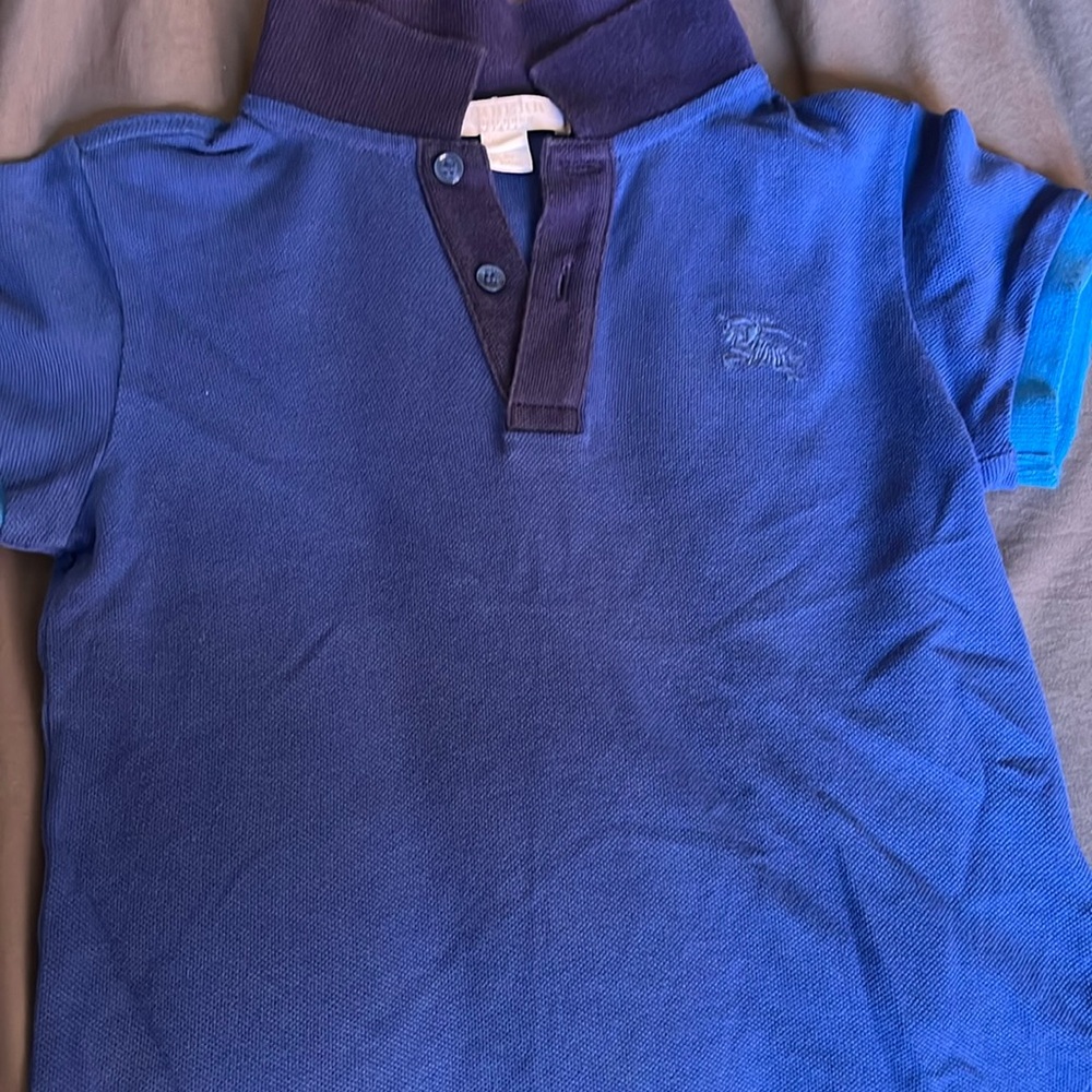Burberry boy used polo shirt